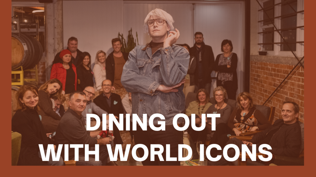 Dining Out with World Icons - Team Building