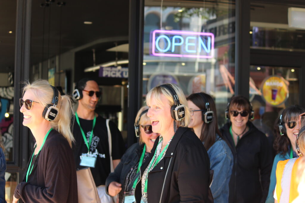 site-specific audio walk in Invercargill brought by Papaya Stories